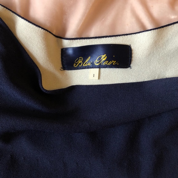 Worn Once Navy Blue Boho Skirt - Picture 4 of 4